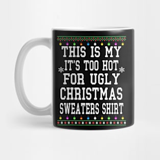 ugly christmas sweater family Mug